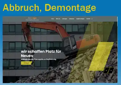 Homepage Abbruchfirma