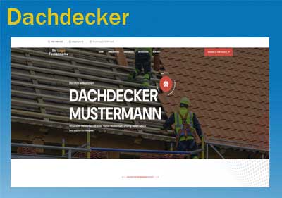 Dachdecker Homepage