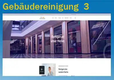 Website Gebäudereinigung