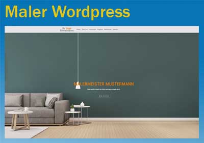 Website für Maler & Lackierer
