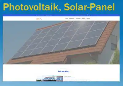 Homepage Photovoltaik